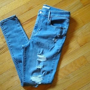 Levi's High Rise Super Skinny Jeans